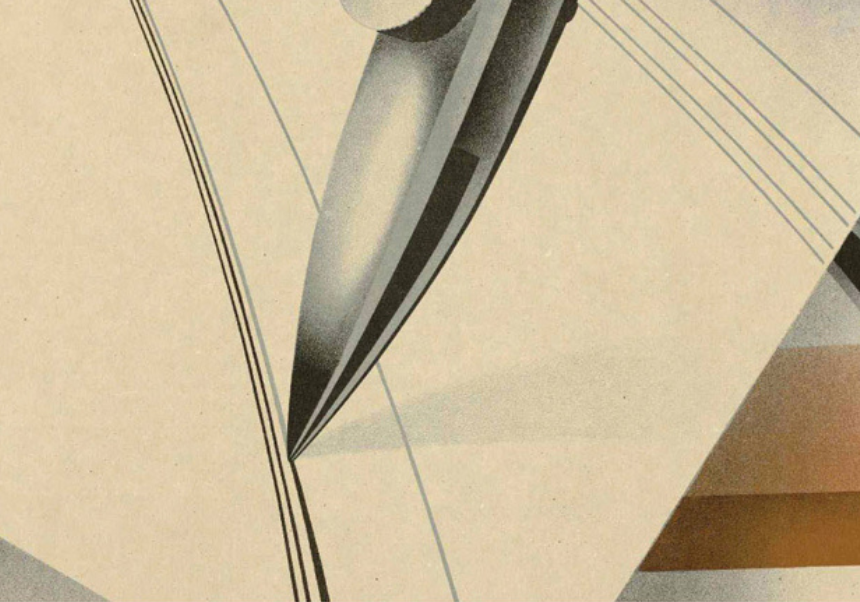 Ploma sobre paper