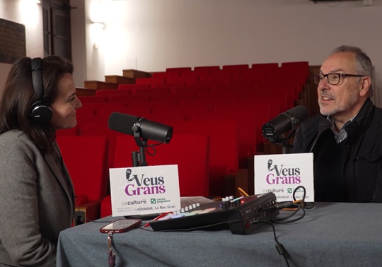 Juan Cano en el podcast Veus Grans