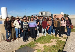 Alumnes del Màster en Enginyeria Ambiental visiten les EDAR de Quart-Benàger i Sueca