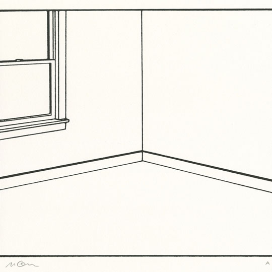 Detail of a vignette, corner of a room