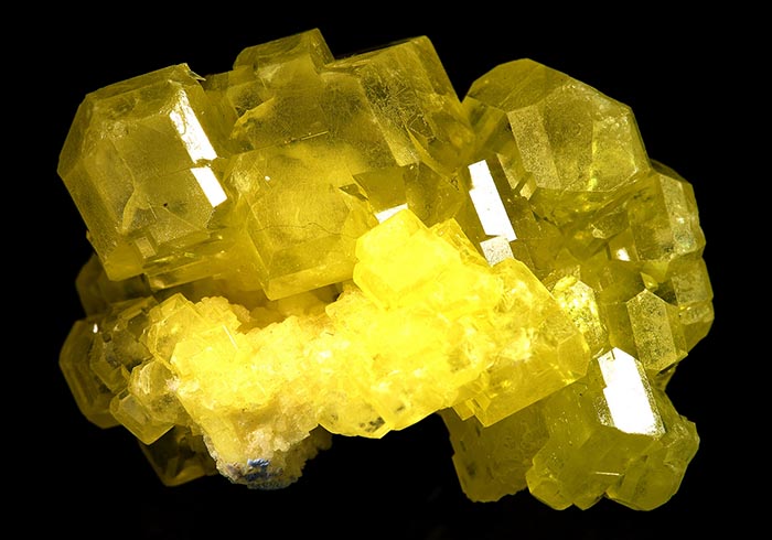 Cristales de Azufre