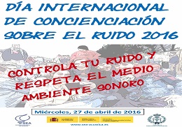 Día Internacional de Concienciación sobre el Ruido 2016