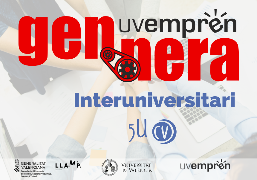 La Universitat de València comptarà amb la participació de dos estudiants en el concurs universitari “GENNERA Interuniversitari”, que es desenvolupa en conjunt entre les cinc universitats públiques valencianes