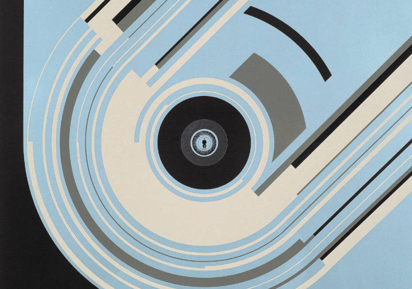 event image:Anzo Aïllament, c. 1984 Serigrafia, 496 x 505 mm Universitat de València. Col·lecció Martínez Guerricabeitia.
