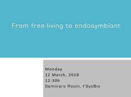 From free-living to endosymbiont