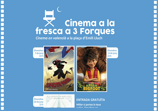 Cine en valenciano en Tres Forques