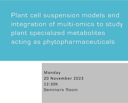 Plant cell suspension models and integration of multi-omics to study plant specialized metabolites acting as phytopharmaceuticals