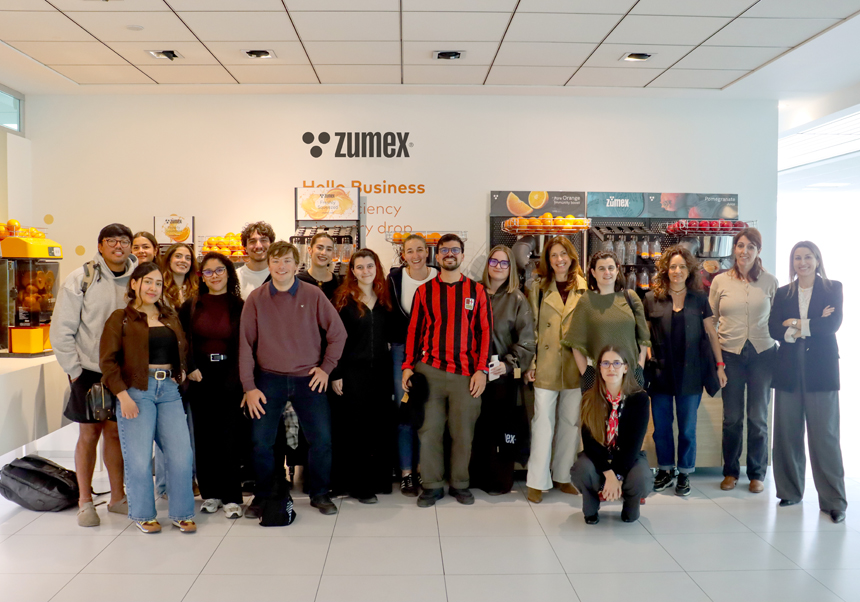 Visita a les instal·lacions de Zumex