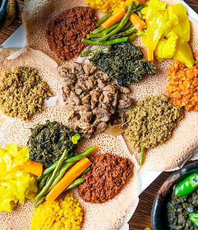 Traditional Ethiopian foods