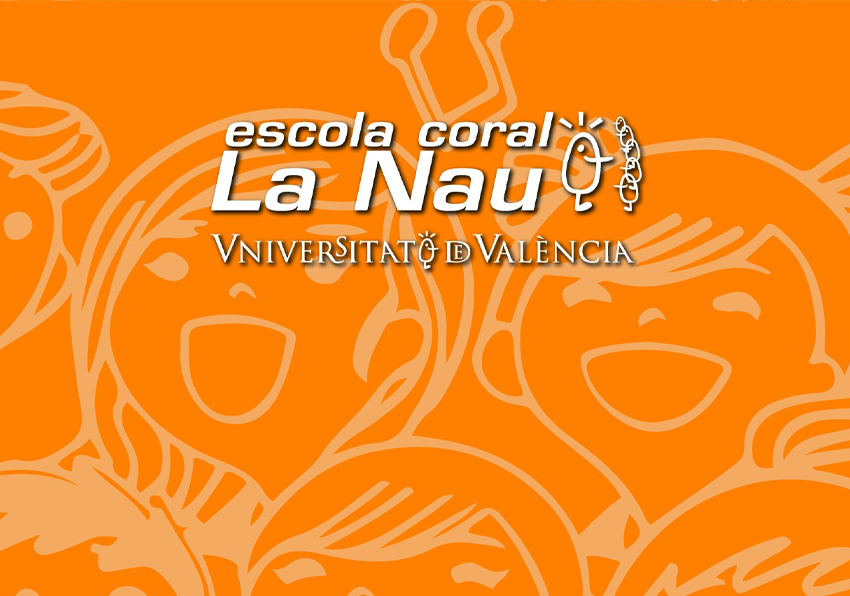 Imatge gràfica de l'Escola Coral La Nau 2021-2022.