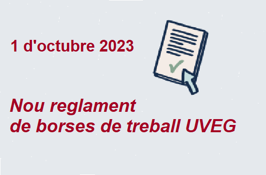 Nou Reglament Borses Treball UVEG