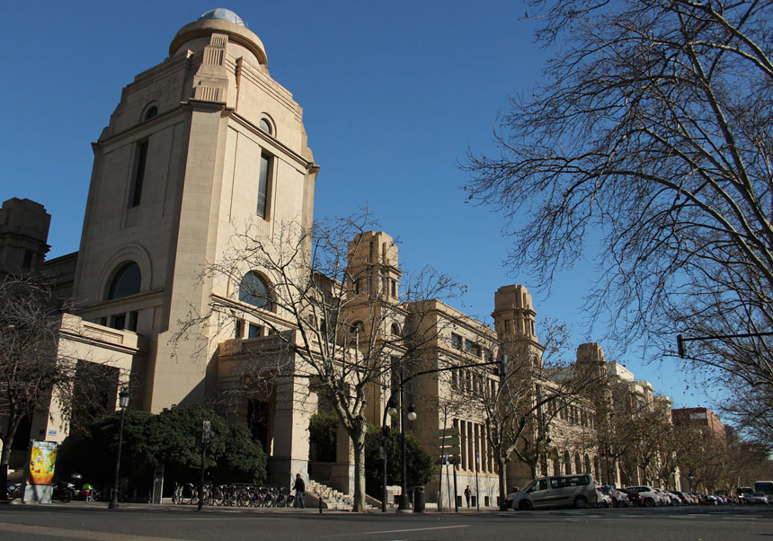 Edificio de Rectorado de la Universitat de València.
