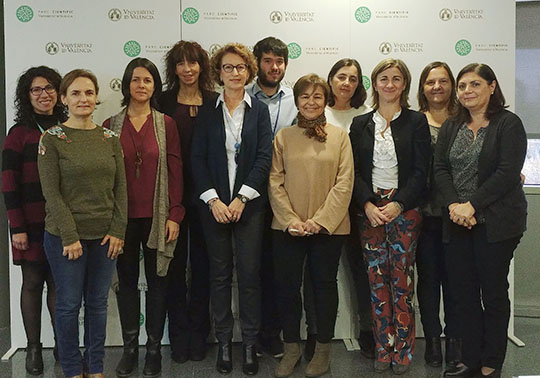 Una imagen de las asistentes a la reunión
