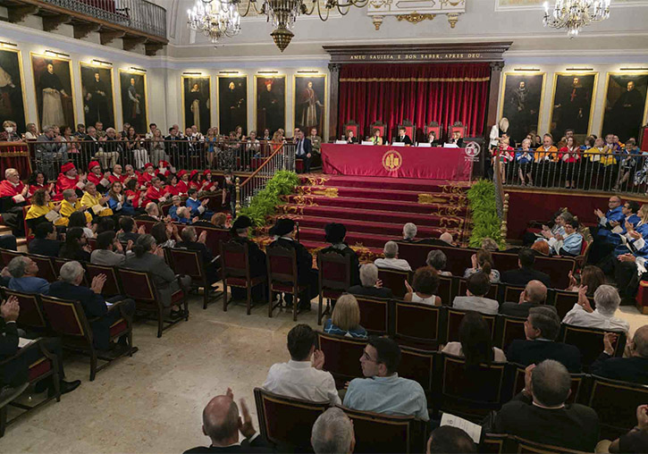 Official opening of the 22-23 academic year at the Universitat de València