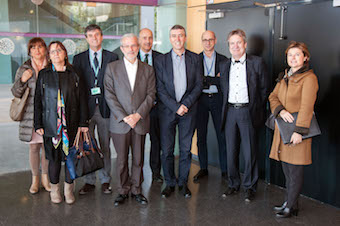Visita del conseller Climent al Parc Científic de la Universitat