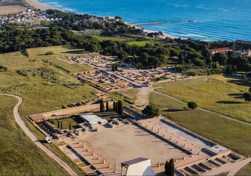 vista general del jaciment