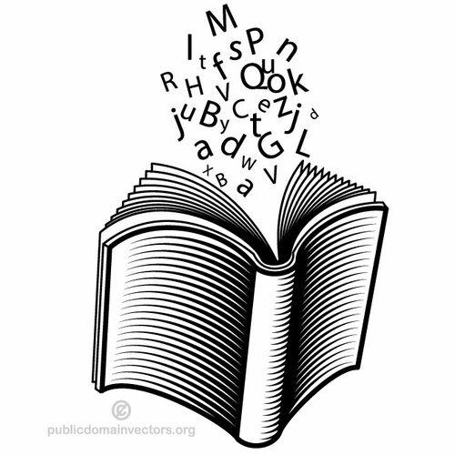 letters flyng book