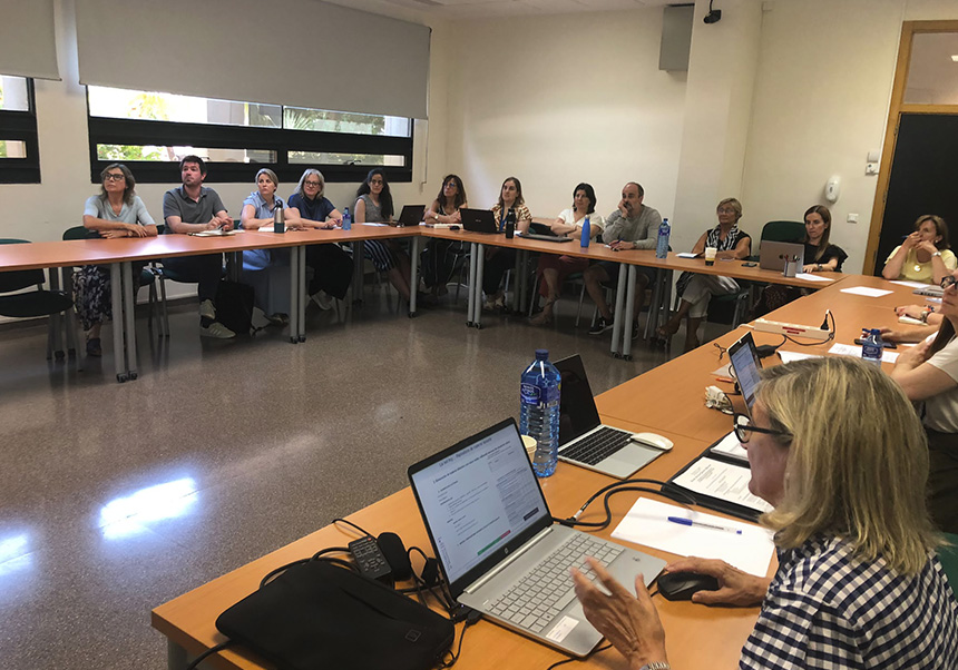 Participants de la XI Reunió de la Xarxa Interuniversitària d’Innovació Docent en Farmacologia.