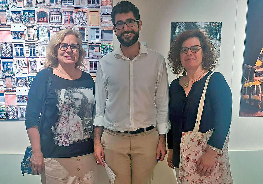 The author of the thesis with members of the Chair