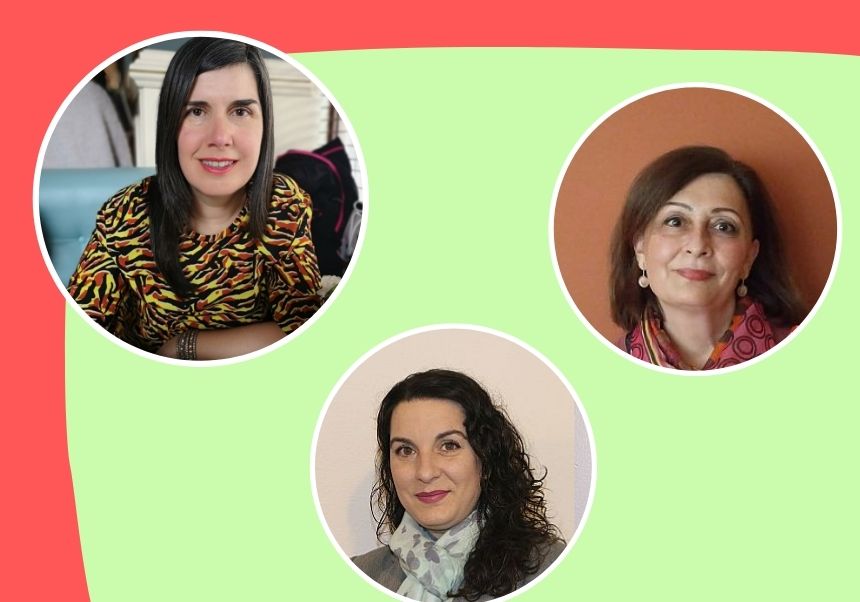 Maribel Rodriguez Ponce dialoga con Mercedes Quilis y Marta Montáñez