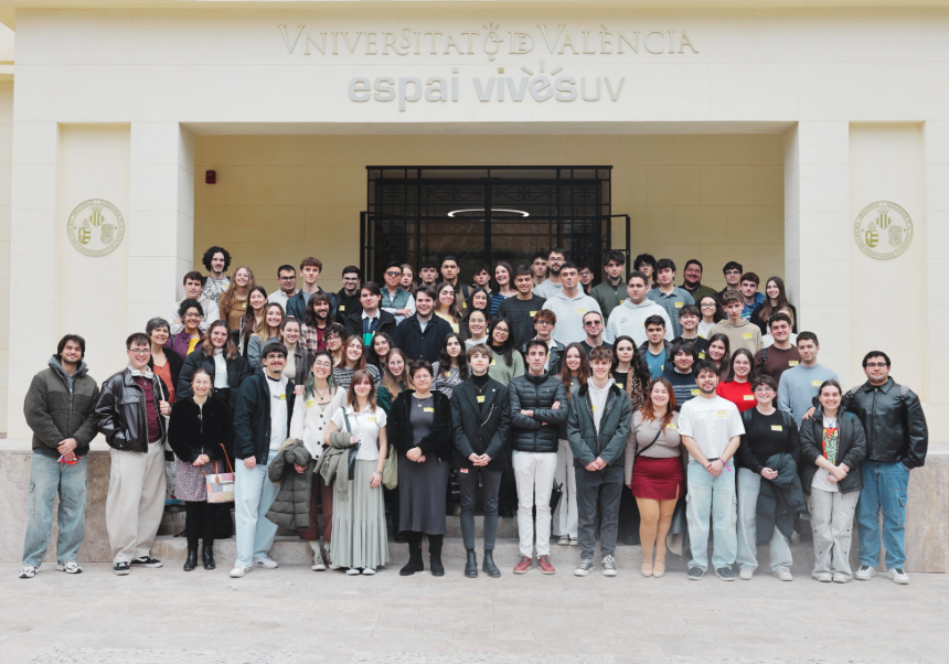 Participants en la IX Trobada de Representants d'Estudiants de la Universitat de València