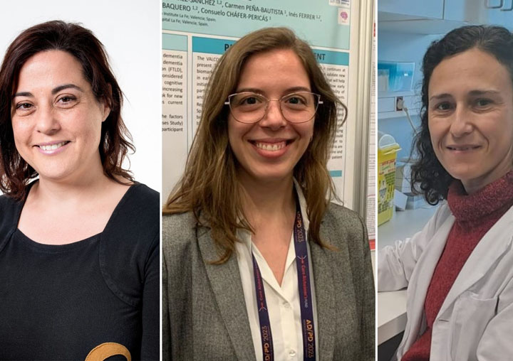 D'esquerra a dreta Ana Lloret, Laura Ferré i Consuelo Cháfer