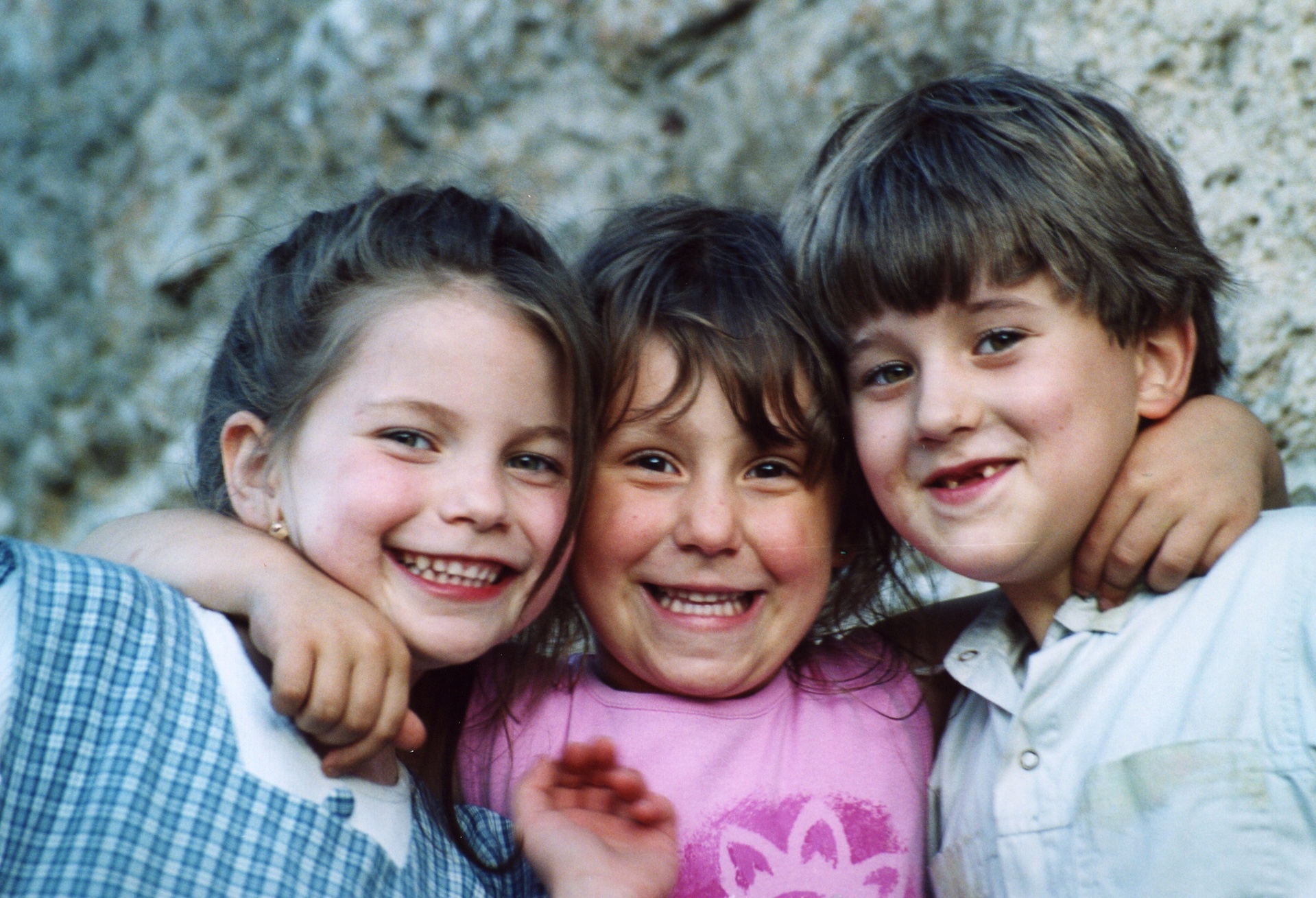 Niños sonriendo