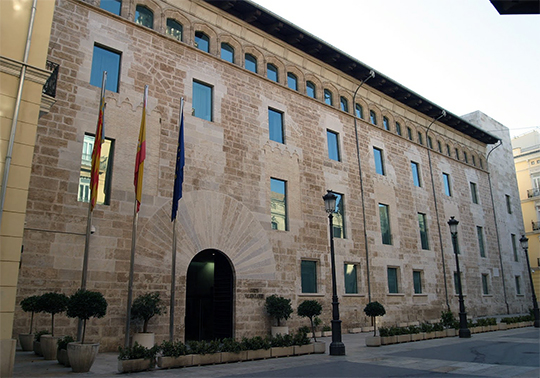 Imatge del Palau de Les Corts