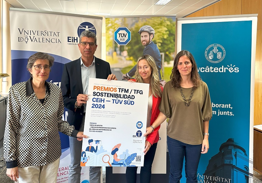Vicerectores amb representants de Tüv Süd