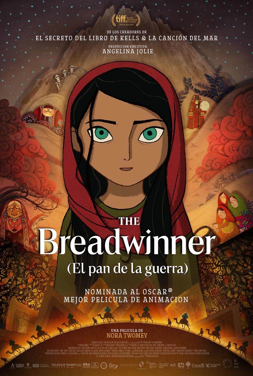 The Breadwinner (El pan de la guerra). Proyección de la película. 11/02/2020. C. M. Rector Peset. 19.00h