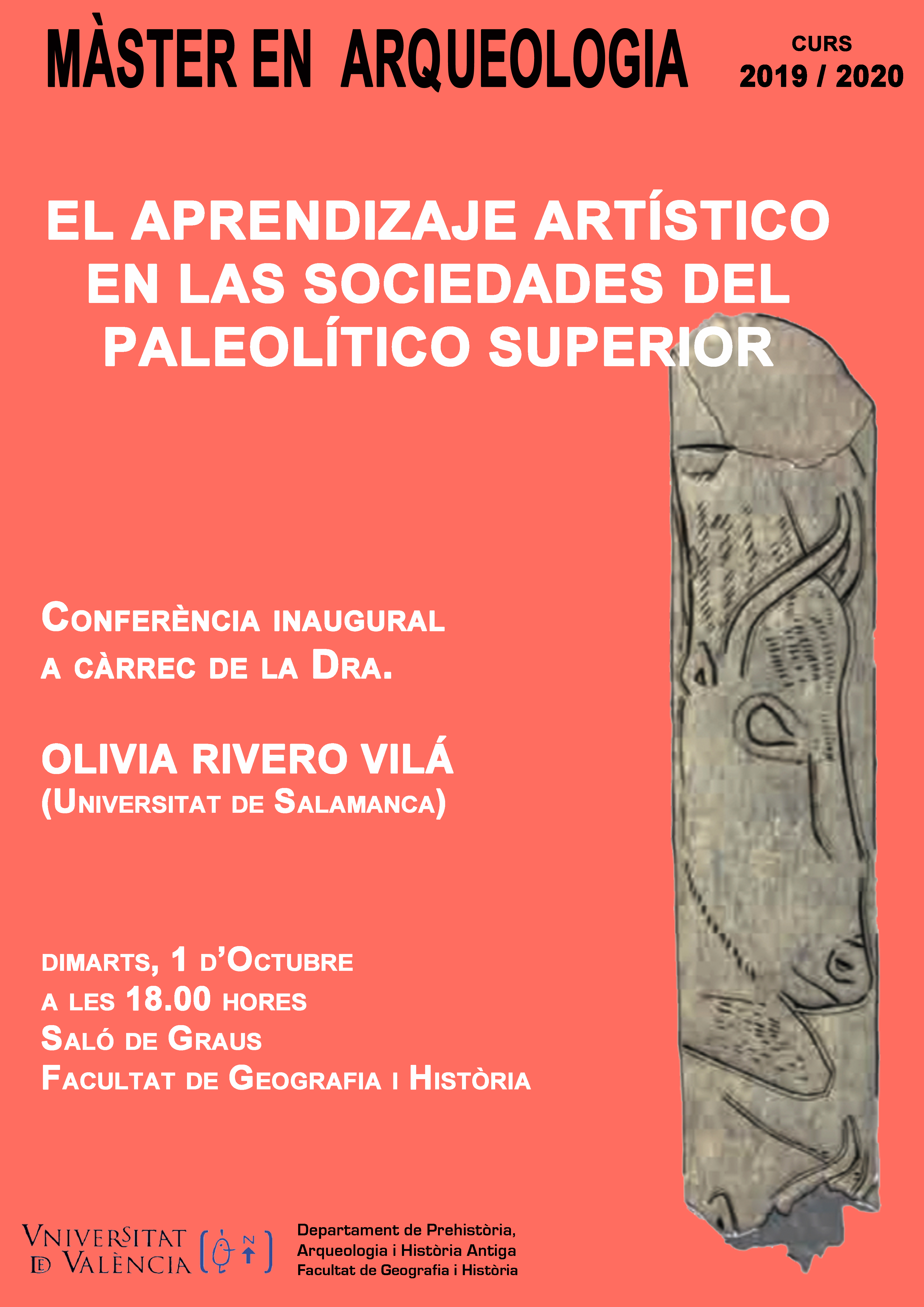 Conferencia Inaugural Master Arqueología