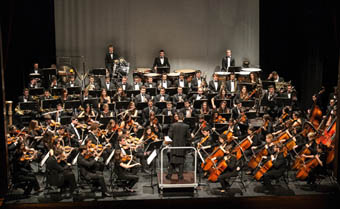 Orquestra Filharmònica de la Universitat de València.