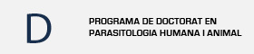 This opens a new window Doctorat en parasitologia humana i animal