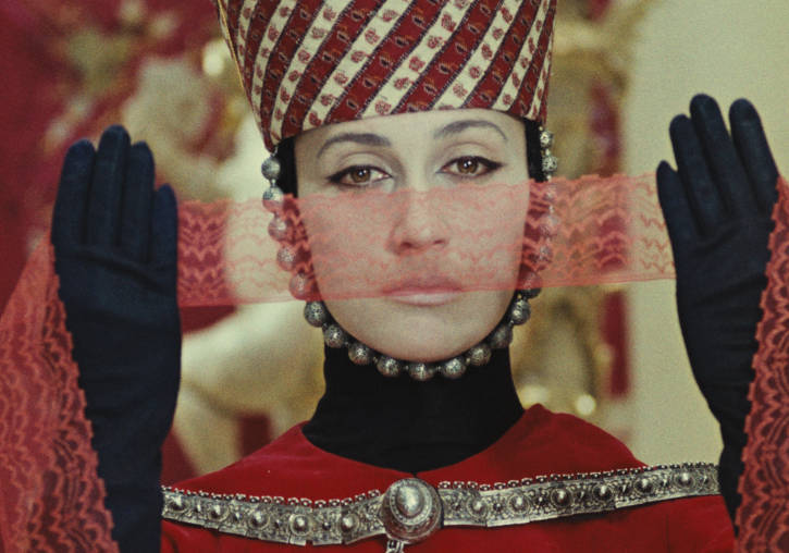 Frame from the movie ‘Sayat Nova’, Serguei Parajanov, 1969.