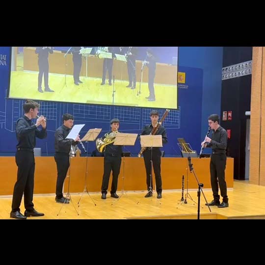 Foto de los intérpretes