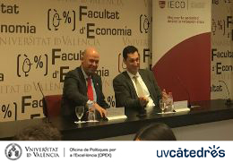La Càtedra Ètica Empresarial IECO-UV presenta al Dr. Danilo Petranovich que replanteja la manera d'entendre i ensenyar economía