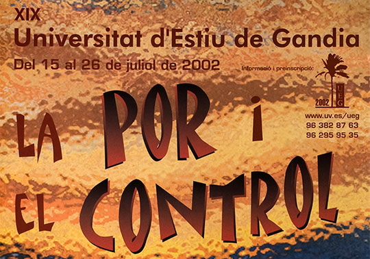 Cartell Univeristat d'Estiu 2002