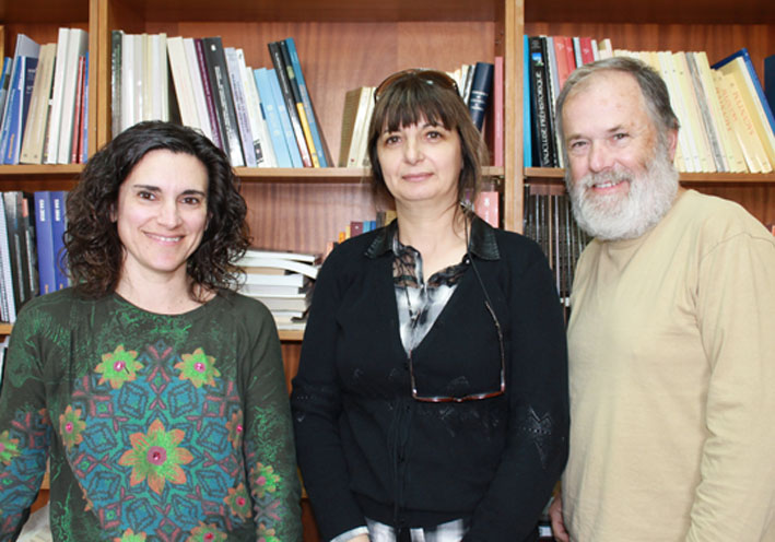 Yolanda Carrión, Oreto García Puchol, Agustín Díez-Castillo.