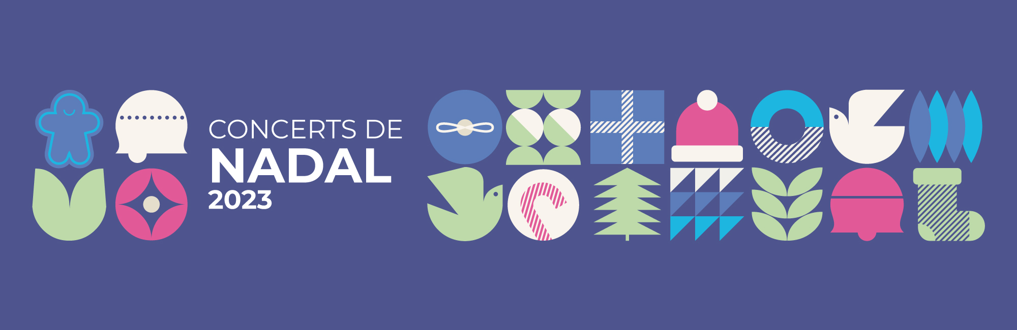 Cartell dels concerts. 