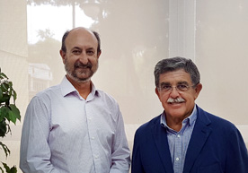 Raúl Javier Sales y Vicente Faus