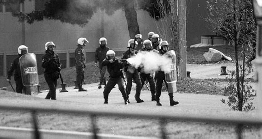 Police repression