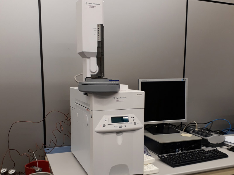 Cromatógrafo de gases Agilent 6850