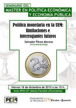 Poster of the seminar.