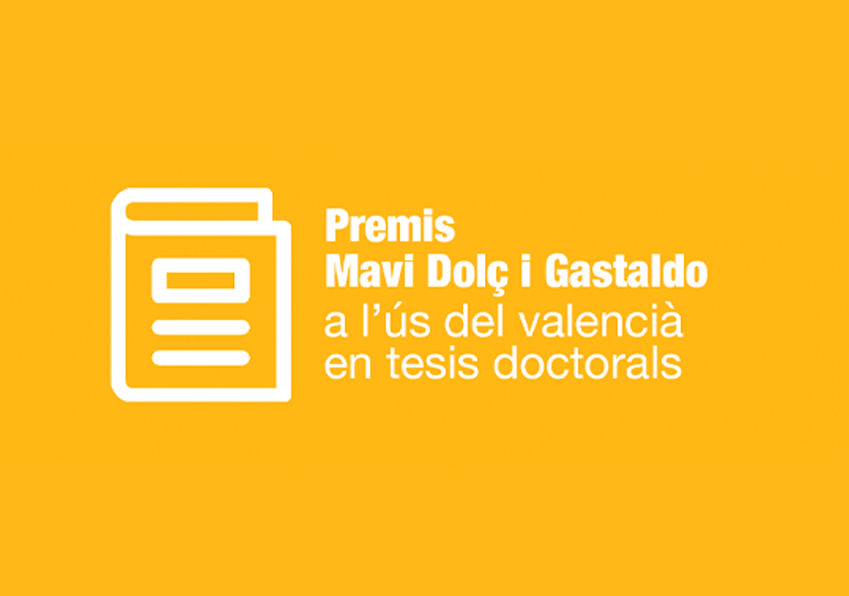 Submit your doctoral thesis to the Mavi Dolç i Gastaldo Awards