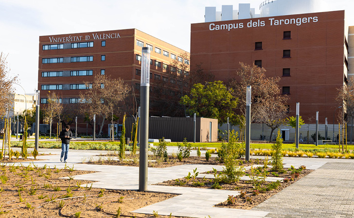 Ajardinamiento del Campus dels Tarongers