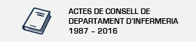 S'obrirà una nova finestra. Actes de Consell de Departament 1987-2016