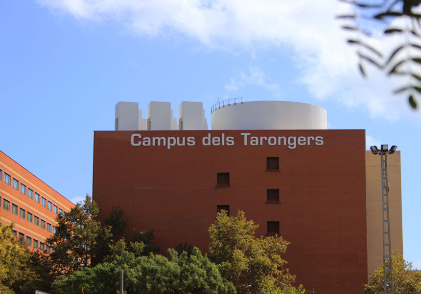 Campus de Tarongers de la Universitat de València.