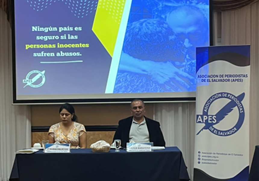 periodistes de El Salvador