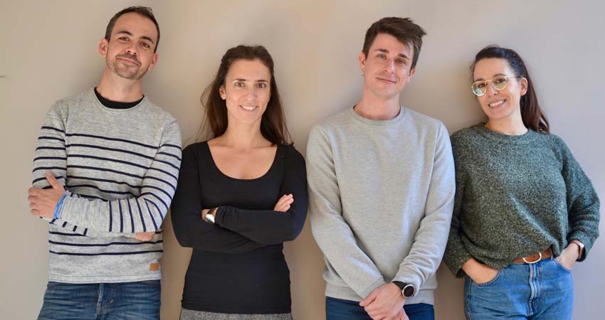 Los cuatro miembros del grupo