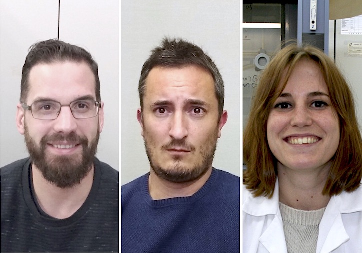 Jesús Ferrando, Emilio Pardo, Cristina Negro
